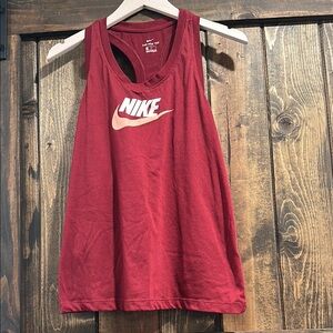 Nike Women's Red Tank Top